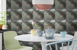 Обои 4033 фото в интерьере кухни превью