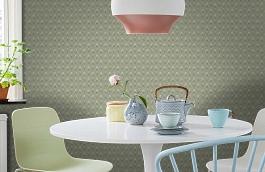 Обои 4165 фото в интерьере кухни превью