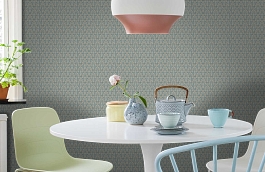 Обои 4535 фото в интерьере кухни превью