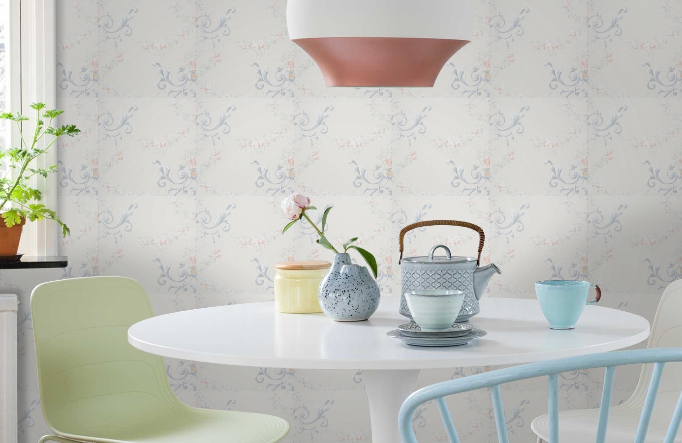 Обои 48783 фото в интерьере кухни