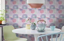 Обои 48911 фото в интерьере кухни превью