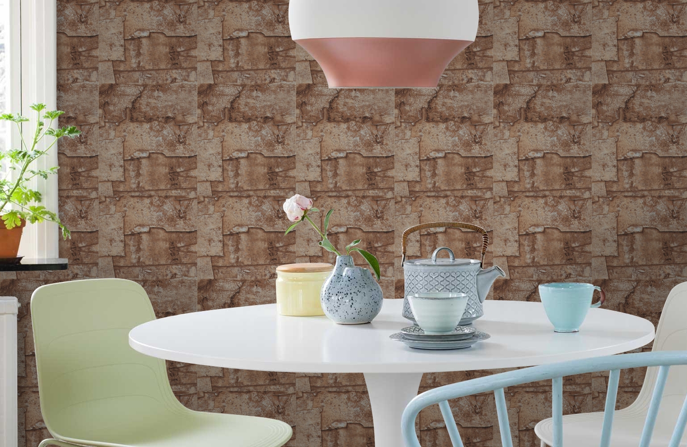 Обои 49760 фото в интерьере кухни