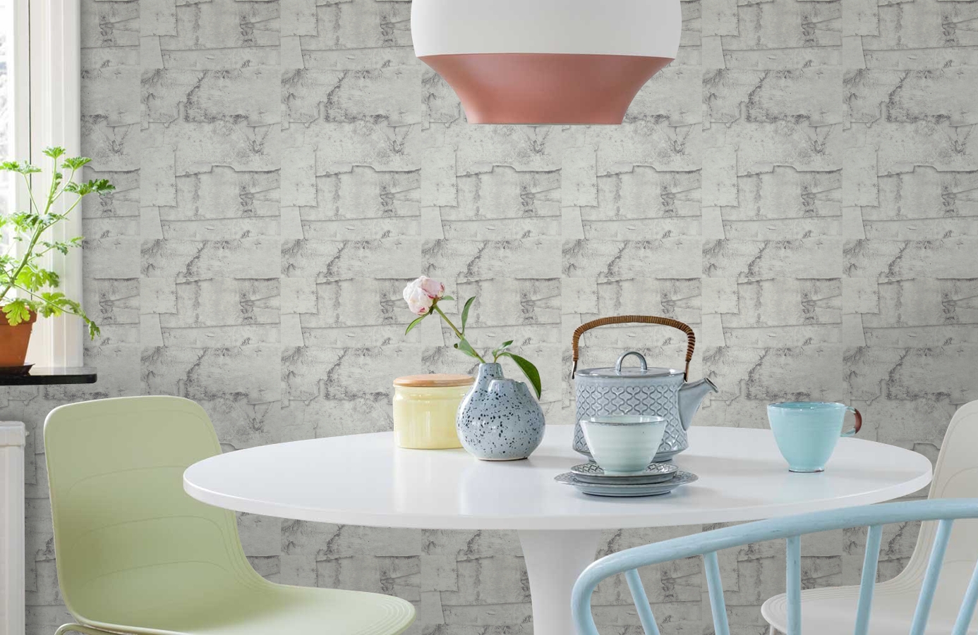 Обои 49763 фото в интерьере кухни