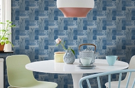 Обои 5318 фото в интерьере кухни превью