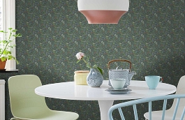 Обои 5474 фото в интерьере кухни превью