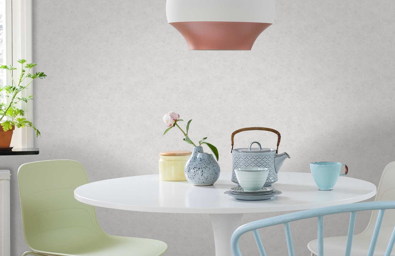 Обои 6306 фото в интерьере кухни