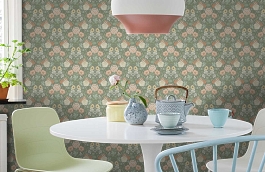 Обои 7666 фото в интерьере кухни превью