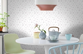 Обои 100859910 фото в интерьере кухни превью