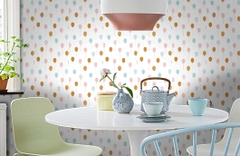 Обои 100862818 фото в интерьере кухни превью