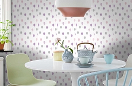 Обои 100865838 фото в интерьере кухни превью