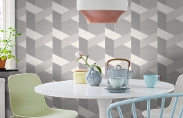 Обои 101359215 фото в интерьере кухни превью