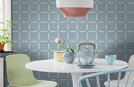 Обои 101366617 фото в интерьере кухни превью