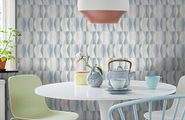 Обои 101386134 фото в интерьере кухни превью