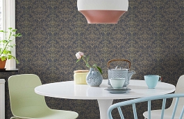 Обои 101616606 фото в интерьере кухни превью