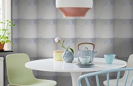 Обои 1234021 фото в интерьере кухни превью