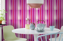 Обои 1280045 фото в интерьере кухни превью