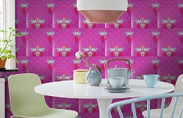 Обои 1280075 фото в интерьере кухни превью