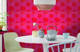 Обои 2000141 фото в интерьере кухни превью