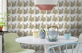 Обои 4195 фото в интерьере кухни превью