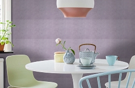 Обои 48-Lavender фото в интерьере кухни превью