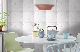 Обои 66195012 фото в интерьере кухни превью