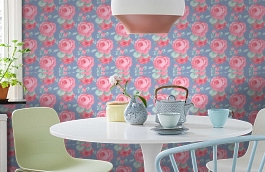 Обои 69394160 фото в интерьере кухни превью