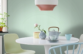 Обои 69727212 фото в интерьере кухни превью