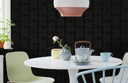 Обои 93/7024 фото в интерьере кухни превью