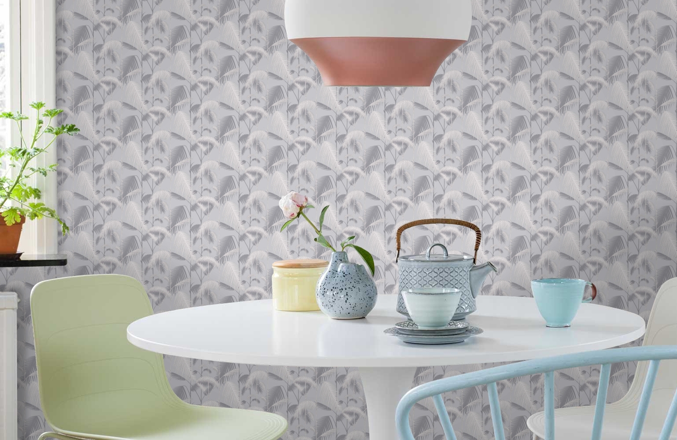 Обои 95/1007 фото в интерьере кухни