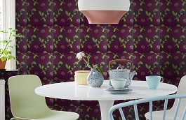 Обои W0012-02 фото в интерьере кухни превью