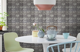 Обои W0017-06 фото в интерьере кухни превью