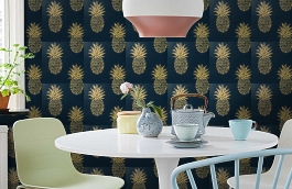 Обои W0086-03 фото в интерьере кухни превью