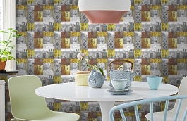 Обои WU20645 фото в интерьере кухни превью