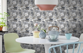 Обои WU20650 фото в интерьере кухни превью