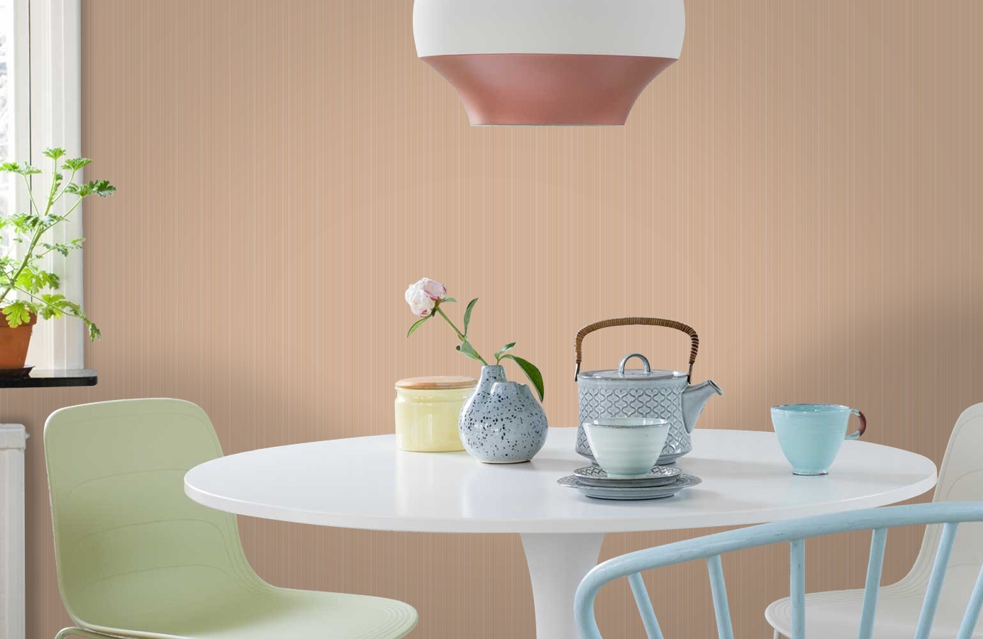 Обои 114912 фото в интерьере кухни