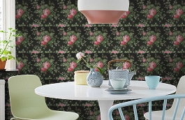 Обои 326140 фото в интерьере кухни превью