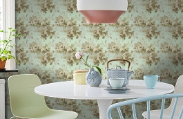 Обои 326143 фото в интерьере кухни превью