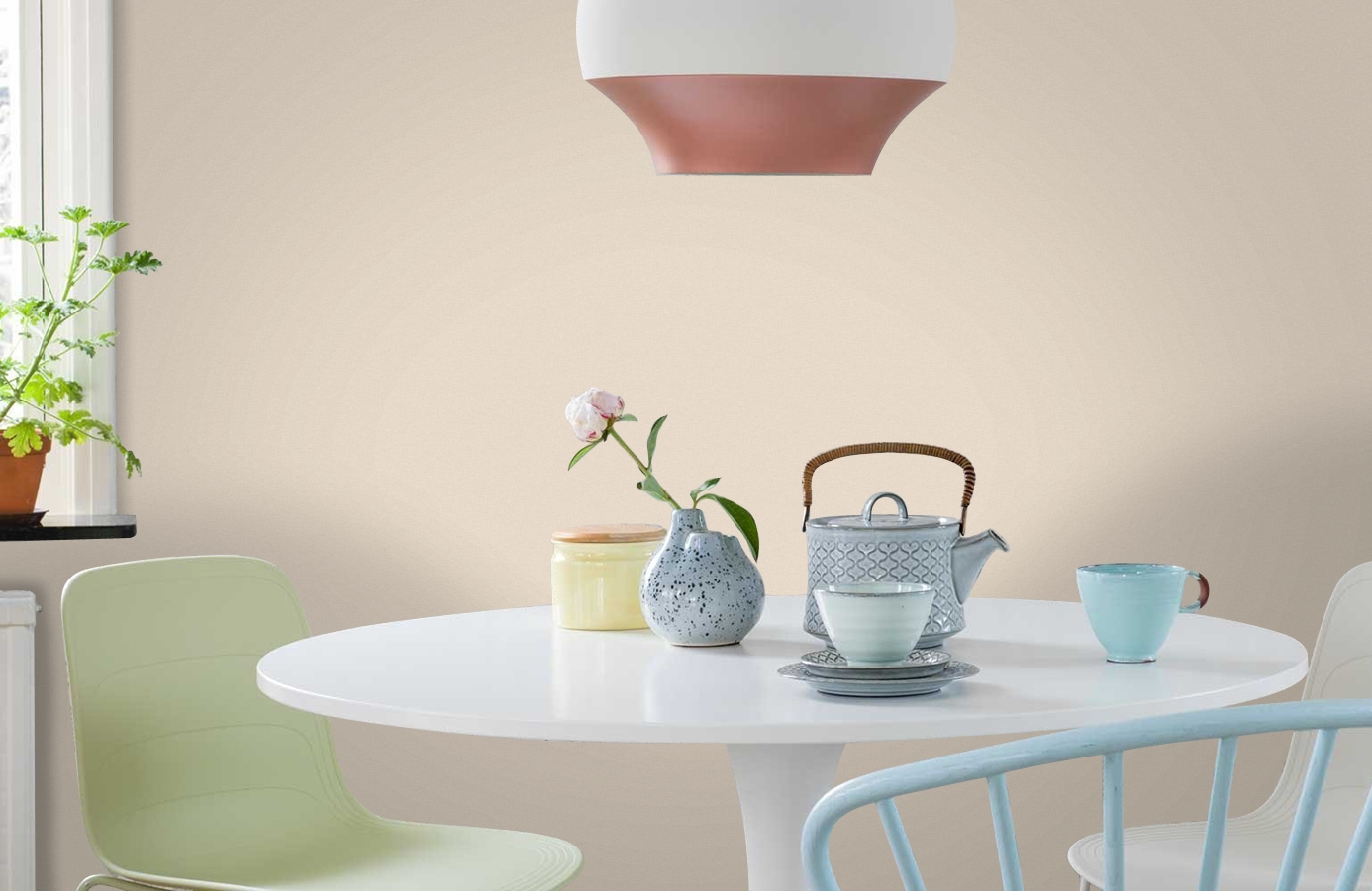 Обои 7058 фото в интерьере кухни