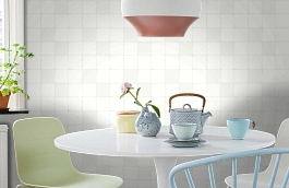 Обои 7165 фото в интерьере кухни превью