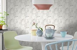 Обои 8823 фото в интерьере кухни превью