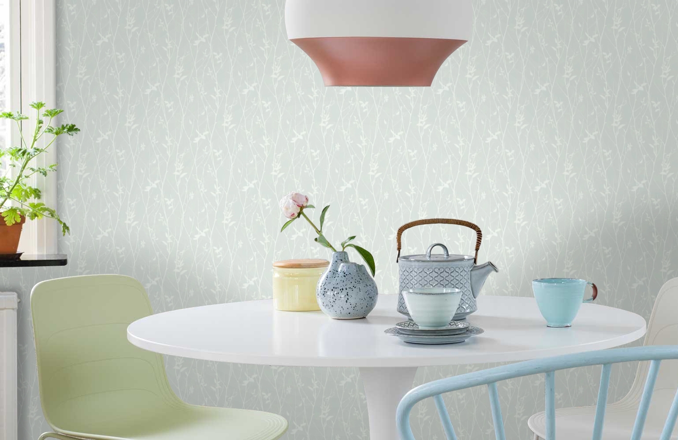 Обои 9320 фото в интерьере кухни