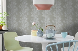 Обои 4789-42 фото в интерьере кухни превью