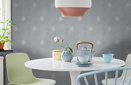 Обои 4794-13 фото в интерьере кухни превью