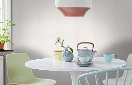 Обои CHA020 фото в интерьере кухни превью