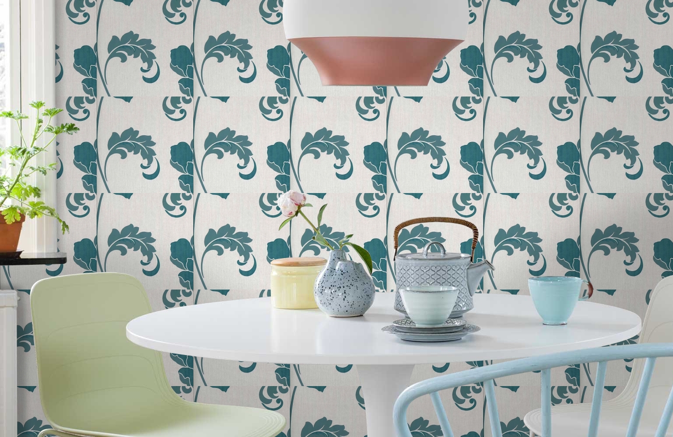 Обои FD20334 фото в интерьере кухни Обои FD20334 фото в интерьере кухни