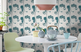 Обои FD20334 фото в интерьере кухни превью