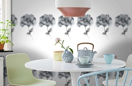 Обои Hel 501 фото в интерьере кухни превью