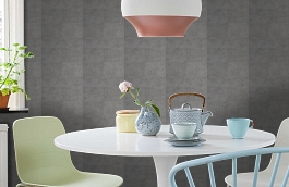 Обои 255C-01 фото в интерьере кухни превью