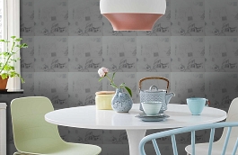 Обои 2661 фото в интерьере кухни превью