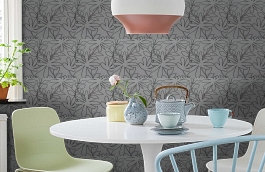 Обои 2672 фото в интерьере кухни превью